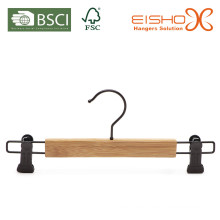 Großhandel Bambus Hose Hänger mit Clips (MB02)